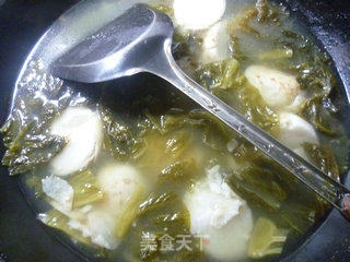 Sauerkraut and Taro Soup recipe