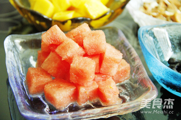 Watermelon Mango Yogurt recipe