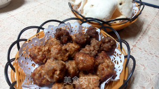 Horseshoe Meatballs-fragrant and Crispy recipe