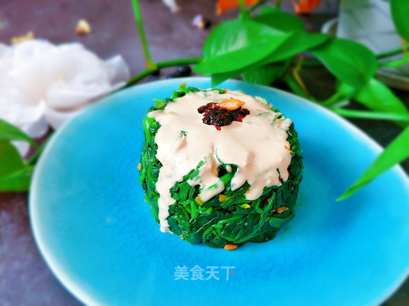 Spinach in Sauce recipe