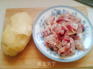 Stewed Potatoes with Chicken Wings recipe