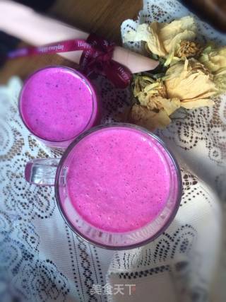 Dragon Fruit Milkshake recipe