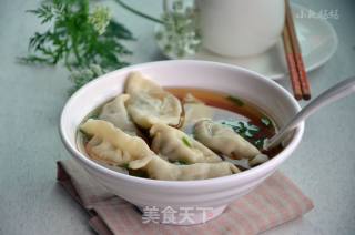 Leek and Shrimp Dumplings with Fresh Meat recipe