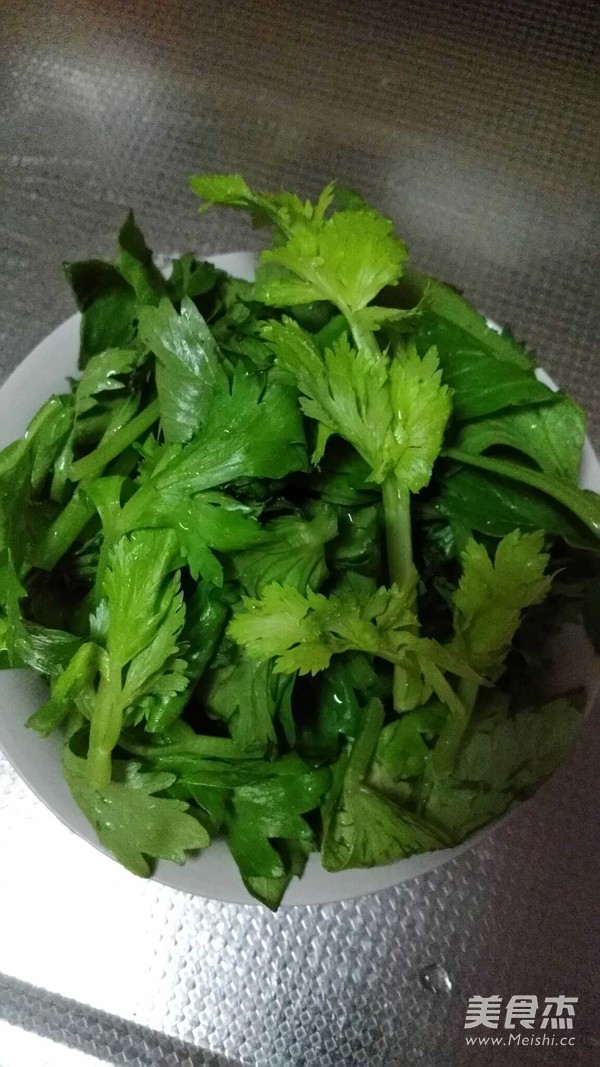 Celery Leaf Soup recipe