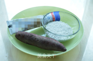 Purple Sweet Potato Sago recipe