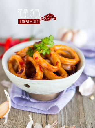 Spicy Fried Squid Rings recipe