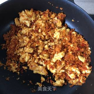 Scrambled Eggs with Dregs and Chili Pepper recipe
