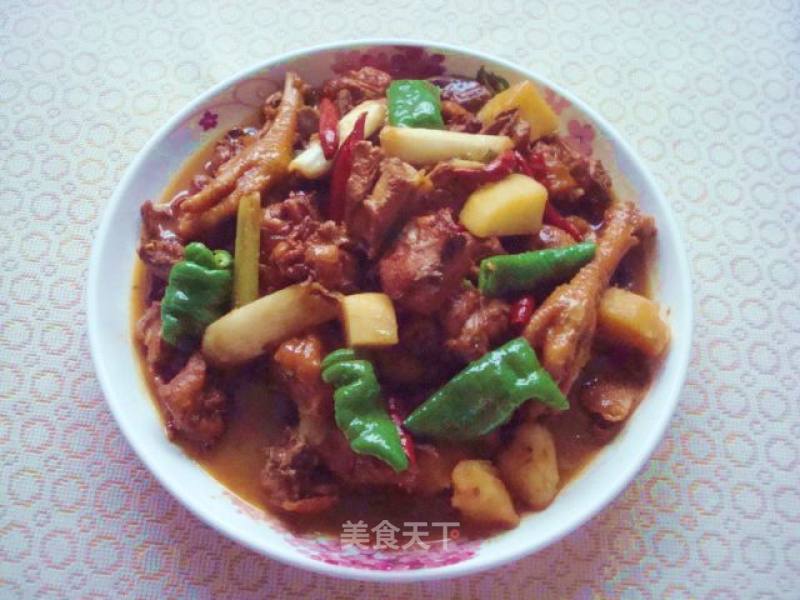 Large Plate Chicken-xinjiang Taste
