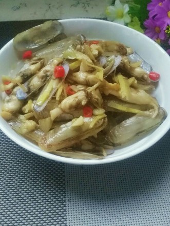 Fried Razor Clams recipe
