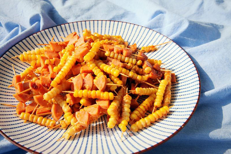 Youjia Fresh Kitchen | Kuaishou Dishes: Pan-fried Mini Skewers recipe
