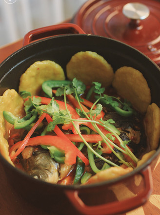 Surrounded Stove Iron Wok Fish | A Kitchen recipe