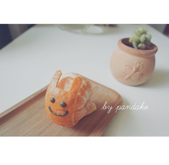 I Am A Snail ♡ Baby Rice ~ Orange Snail:) recipe