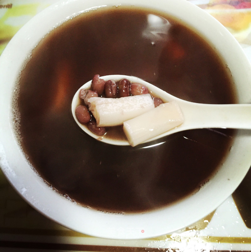 Adzuki Bean Rice Cake Soup recipe