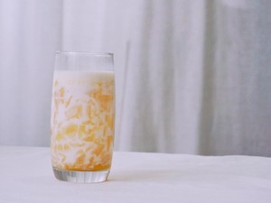 Summer Special Drink—n Kinds of Possibilities for Various Fruits to Hit Milk, White Jelly recipe