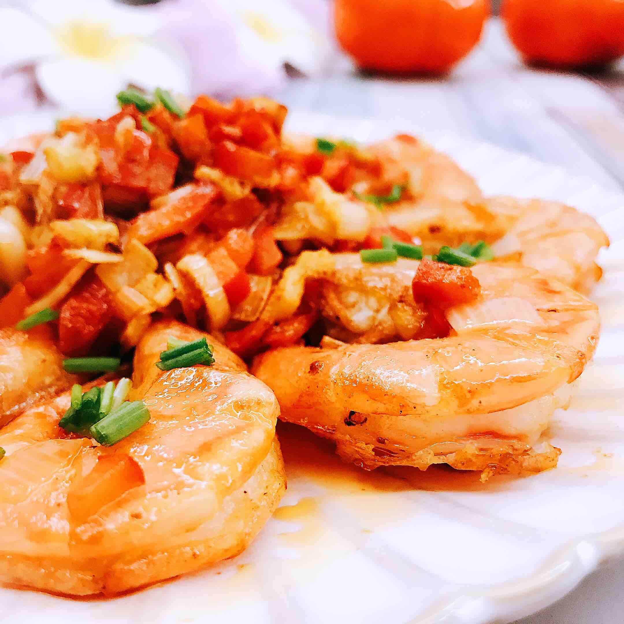 Shrimp with Salt and Pepper recipe