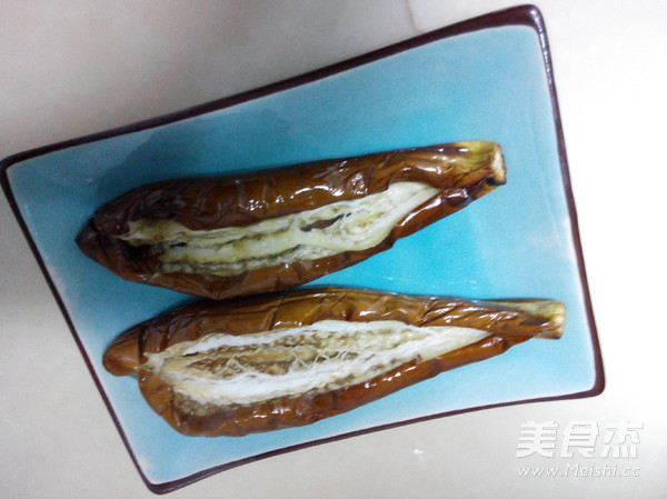 Grilled Eggplant with Minced Meat recipe