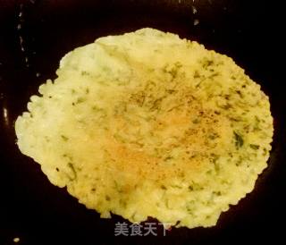 #春食野菜香# Dandelion Egg Cake recipe