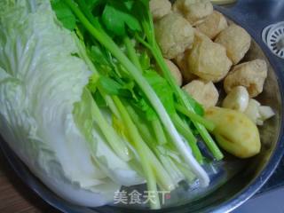 Chinese Cabbage Braised Tofu with Oil recipe