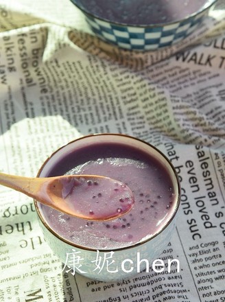 Purple Sweet Potato Multigrain Sago Sauce recipe