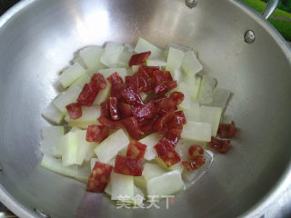 Sausage Roasted Winter Melon recipe
