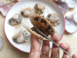 Steamed Scallops with Garlic Vermicelli recipe