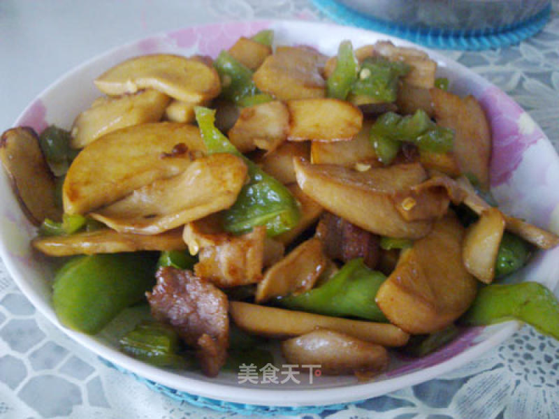 Pleurotus Eryngii in Oyster Sauce recipe