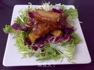 Braised Pork Ribs with Char Siew Sauce recipe