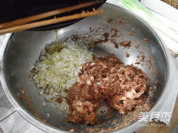 Pork and Green Onion Buns recipe