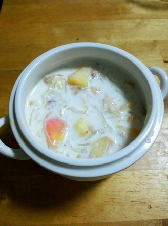 Fruit Milk Bird's Nest Soup recipe