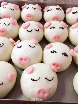 #the 4th Baking Contest and is Love to Eat Festival# The Cute Little Pig Buns recipe