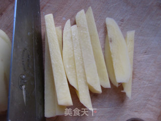 Six Steps to Make Delicious French Fries recipe