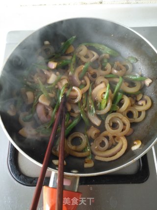 #信之美# Stir-fried Pork Skin with Chili recipe