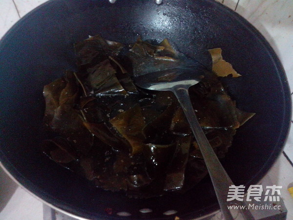 Ribs Stewed Kelp recipe