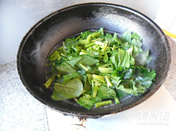 Spinach Braised Pie recipe