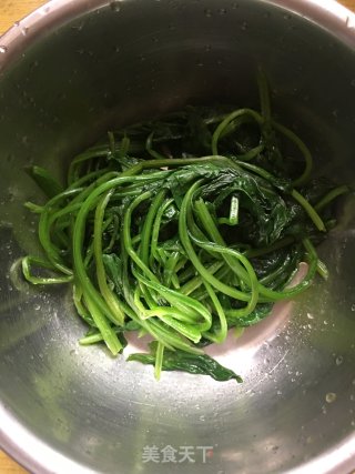 Spinach with Sesame Seeds recipe
