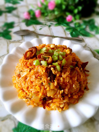 Spicy Cabbage Fried Rice recipe