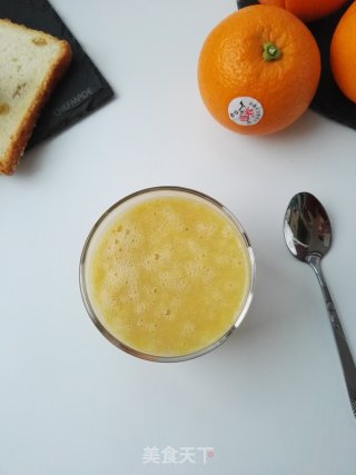 Rock Sugar Orange Banana Juice recipe