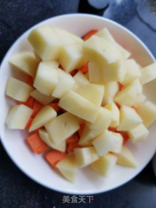 Roasted Pork with Potatoes and Carrots recipe