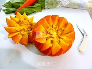 Pumpkin Cup Glutinous Rice recipe