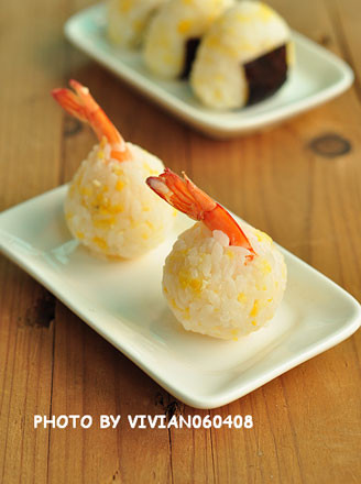 Shrimp Rice Ball