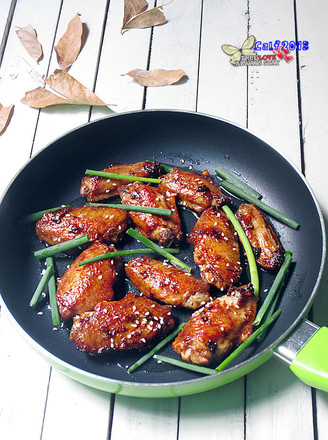 Crispy Chicken Wings with Black Pepper recipe