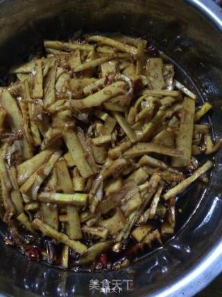 Sweet and Spicy Bamboo Shoots recipe