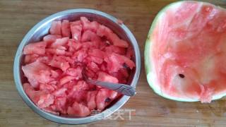 Purple Sweet Potato Watermelon Bun recipe
