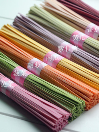 Homemade Colorful Handmade Noodles