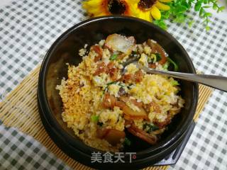 #蜡味#bibimbap with Bacon and Mixed Vegetables recipe