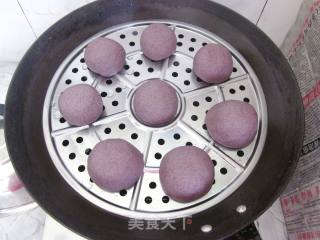 [purple Rice Buns] Add Coarse Grains to Buns to Make Fragrant Purple Rice Buns recipe