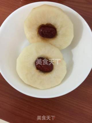 Yogurt Pear Steamed Dates recipe