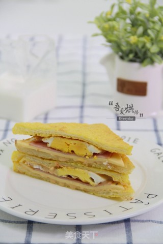 # Fourth Baking Contest and is Love to Eat Festival# Cheese and Ham Sandwich recipe