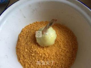 Shrimp Balls with Mashed Potatoes and Cheese recipe