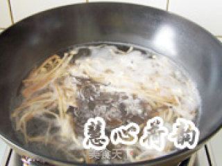 【cold Dishes】five Vegetables Mixed with Enoki Mushrooms recipe